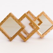 HoneyComb Mirror