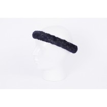 Morecco Peacock velvet headband