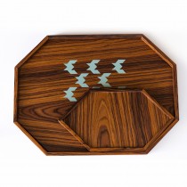 Nevoa - KITH & KIN Green - PAIR OF TRAYS