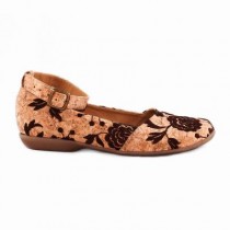 Cork embroidered