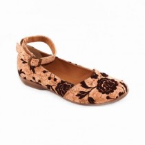 Cork embroidered