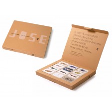 José Gourmet box of 12 sardine cans