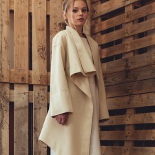 Grigi Assymmetric Coat