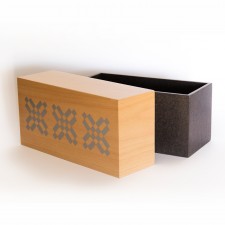 Nevoa - Decorative Dual Box - Grey
