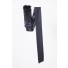 Morecco Silk and Fur Black  Scarf