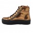 Ecological gold sneakers